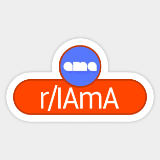 SubReddit: Ask Me Anything Sticker